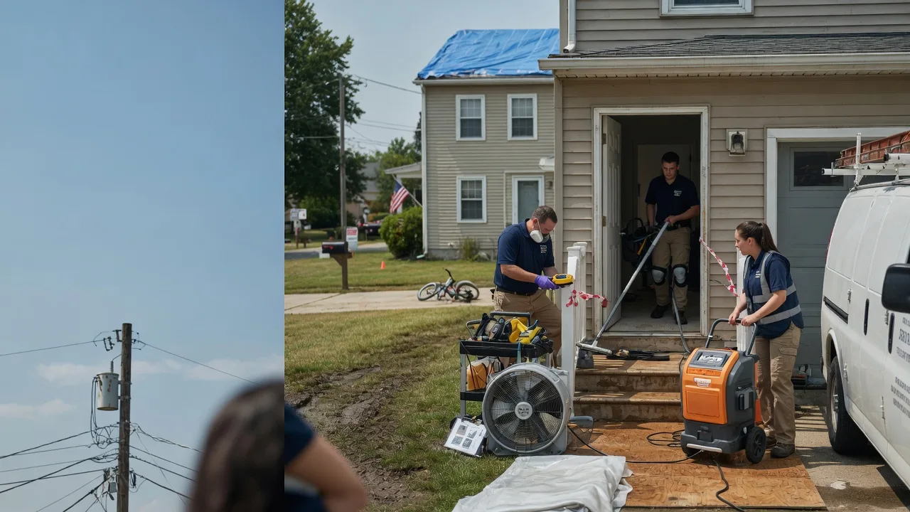 Water Damage Repair in Presto, PA near me